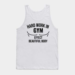 Gym quote Tank Top